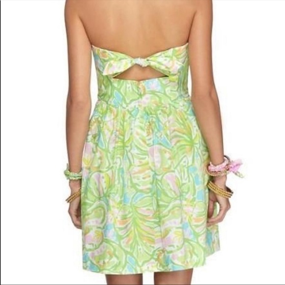 Lilly Pulitzer Richelle Elephant Ears Dress Size 0 - Picture 2 of 9